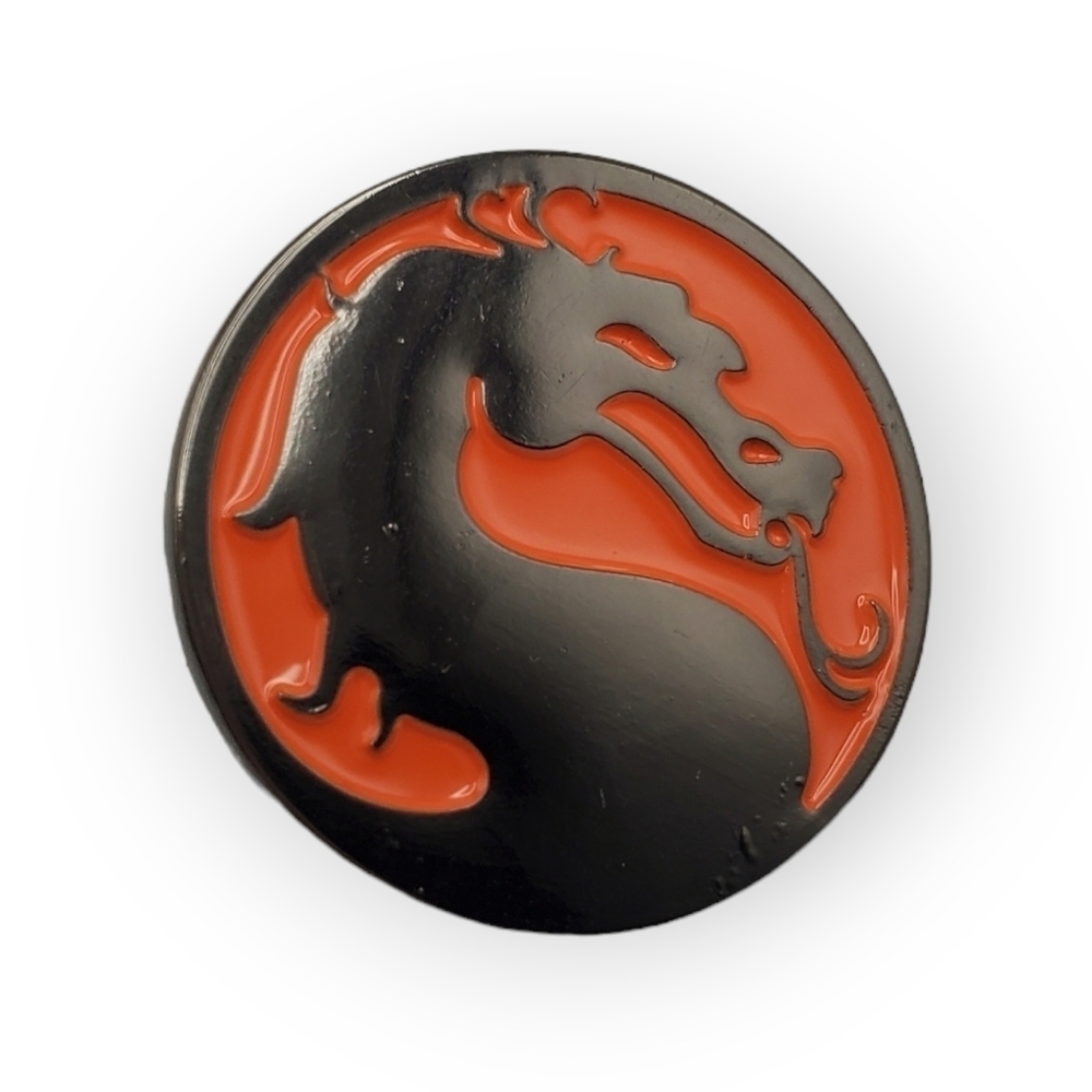 Mortal Kombat Dragon Pin